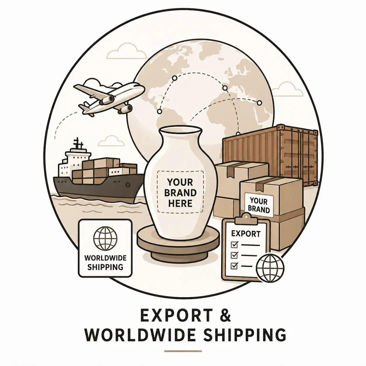 Export & Wordwide Shipping
