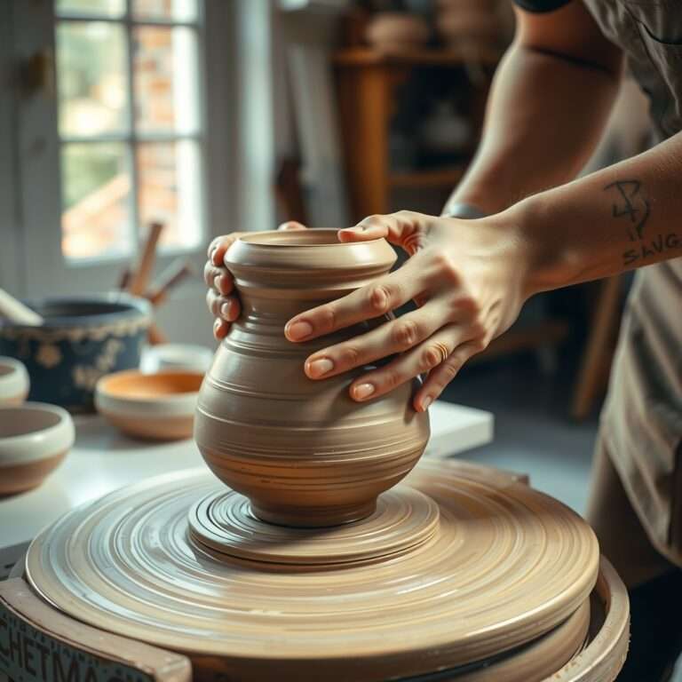 hand thrown pottery